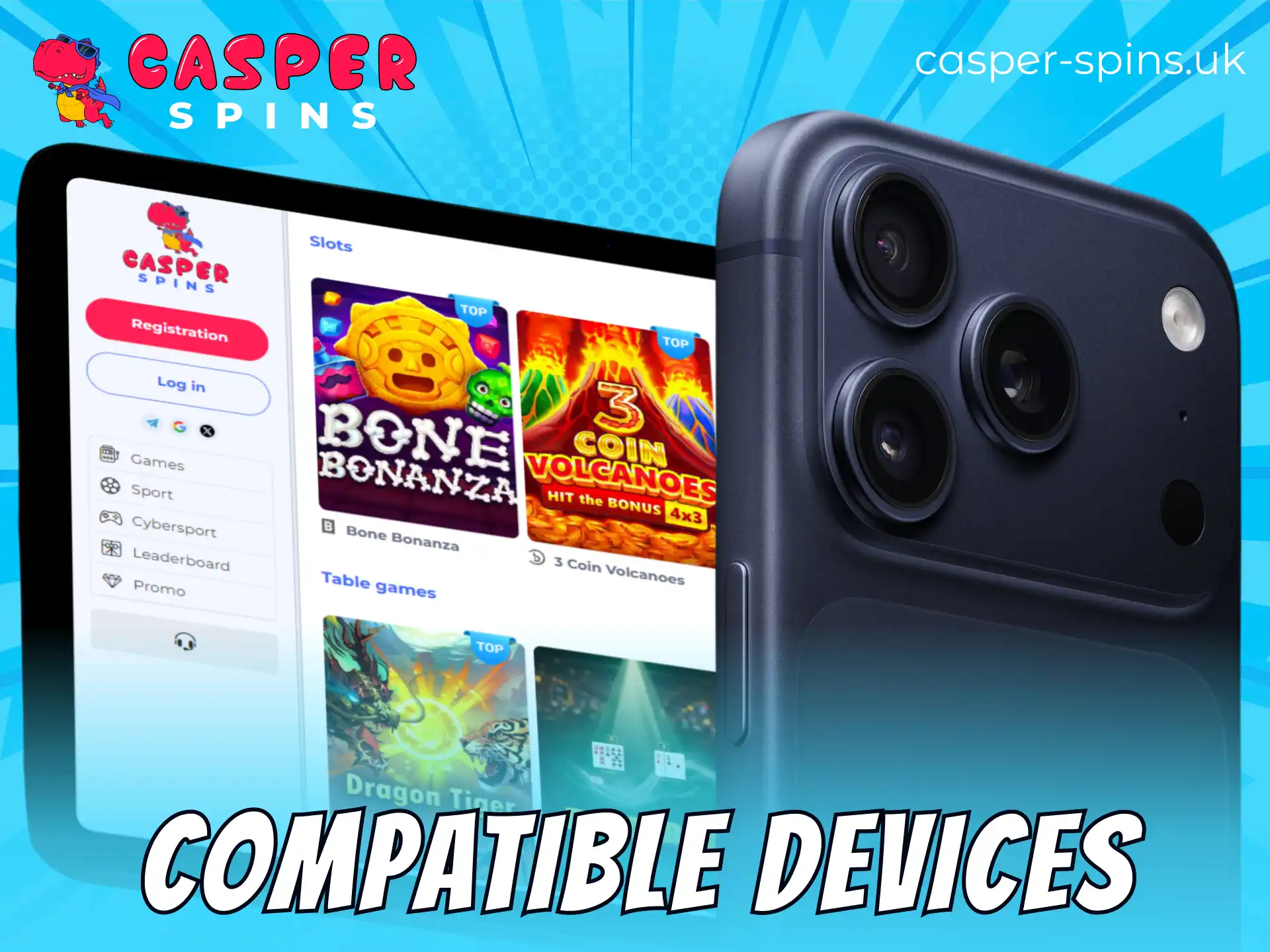 View the list of supported Apple devices for the Casper Spins app.
