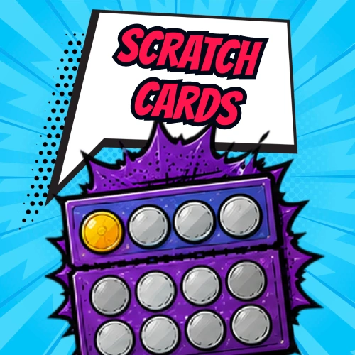 Reveal instant cash prizes with online scratch cards on the Casper Spins website.