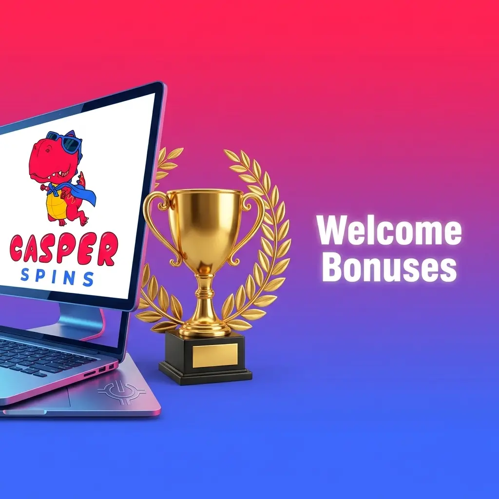 Casper Spins welcome bonus offers 50% deposit match plus 125 free spins for new UK players